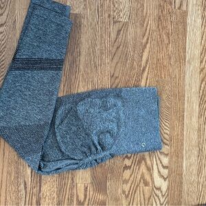 Women’s Gray Seamless Leggings - Lightweight Stretch